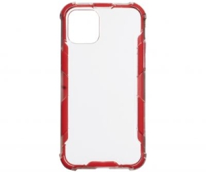 Чехол Armor Case Color Clear для iPhone 11 Pro Max (Красный)